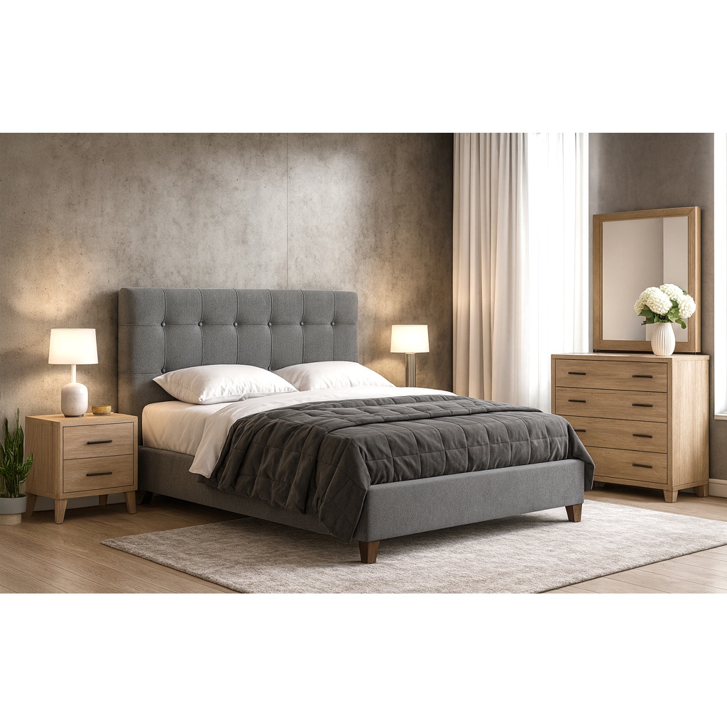 Krevati 62 latte_1024x1024 ΣΕΤ ΚΡΕΒΑΤΟΚΑΜΑΡΑΣ ΚΛΕΟΠΑΤΡΑ ΣΕ ΑΠΟΧΡΩΣΗ ΛΑΤΤΕ - Image 1