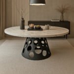 ΤΡΑΠΕΖΑΡΙΑ UNIVERSE ΜΕ ΕΠΙΦΑΝΕΙΑ ΣΕ ΟΨΗ ΛΕΥΚΟΥ ΜΑΡΜΑΡΟΥ ΚΑΙ ΜΑΥΡΗ ΒΑΣΗ