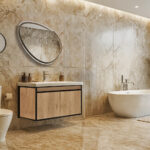 ΕΠΙΠΛΟ ΜΠΑΝΙΟΥ K529 SENSA 100 cm ΣΕ ΦΥΣΙΚΗ ΑΠΟΧΡΩΣΗ ΞΥΛΟΥ