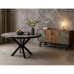 ΤΡΑΠΕΖΑΡΙΑ ARTEMIS ΑΠΟ ΜΕΛΑΜΙΝΗ ME ΟΨΗ ΜΑΡΜΑΡΟΥ ΣΕ ΓΚΡΙ ΑΠΟΧΡΩΣΗ