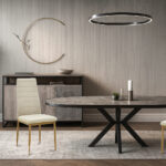 Σέτ Τραπεζαρίας Orionas Με 4τμχ Καρέκλες Parker