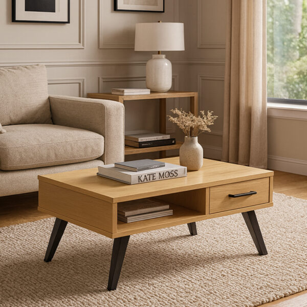 ΤΡΑΠΕΖΙ ΣΑΛΟΝΙΟΥ DIOWE ΜΕ ΕΠΙΦΑΝΕΙΑ ΑΠΟ ΜΕΛΑΜΙΝΗ ΣΕ ΛΑΤΕ ΑΠΟΧΡΩΣΗ