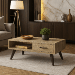 ΤΡΑΠΕΖΙ ΣΑΛΟΝΙΟΥ DIOWE ΜΕ ΕΠΙΦΑΝΕΙΑ ΑΠΟ ΜΕΛΑΜΙΝΗ ΣΕ ΜΟΚΑ ΑΠΟΧΡΩΣΗ