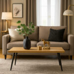 ΤΡΑΠΕΖΙ ΣΑΛΟΝΙΟΥ AMSTERDAM ΜΕ ΕΠΙΦΑΝΕΙΑ ΑΠΟ ΜΕΛΑΜΙΝΗ ΣΕ ΜΕΛΙ ΑΠΟΧΡΩΣΗ