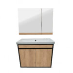 ΕΠΙΠΛΟ ΜΠΑΝΙΟΥ K529-SENSA 70 cm ΣΕ ΦΥΣΙΚΗ ΑΠΟΧΡΩΣΗ ΞΥΛΟΥ - Image 2