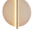 ΦΩΤΙΣΤΙΚΟ ΚΡΕΜΑΣΤΟ ΜΕΤΑΛΛΟ-ΓΥΑΛΙ ΣΤΡΟΓΓΥΛΟ LED 12.6W 1500Lm 3000K Φ300X694mm ΜΕΛΙ ARTE ILLUMINA DISC - Image 3