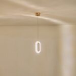 ΦΩΤΙΣΤΙΚΟ ΚΡΕΜΑΣΤΟ ΑΛΟΥΜΙΝΙΟ-ΑΚΡΥΛΙΚΟ ΜΟΝΟΦΩΤΟ LED 9W 780Lm 3000K 120X1300mm POZ-ΧΡΥΣΟ ARTE ILLUMINA KRIKO - Image 3