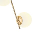 ΦΩΤΙΣΤΙΚΟ ΚΡΕΜΑΣΤΟ ΜΕΤΑΛΛΟ-ΓΥΑΛΙ 2ΦΩΤΟ 2XΕ27 Max 15W 320X150X1550mm ΛΕΥΚΟ-ΧΑΛΚΙΝΟ ARTE ILLUMINA ORBA - Image 4