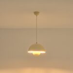 ΦΩΤΙΣΤΙΚΟ ΚΡΕΜΑΣΤΟ ΜΕΤΑΛΛΟ ΜΟΝΟΦΩΤΟ 1XE27 Max 15W Φ255X1280mm ΜΑΥΡΟ ARTE ILLUMINA HOOD - Image 3