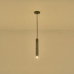 ΦΩΤΙΣΤΙΚΟ ΚΡΕΜΑΣΤΟ ΤΣΙΜΕΝΤΟ ΜΟΝΟΦΩΤΟ LED 3W 280Lm 3000K Φ45X1800mm ΜΑΥΡΟ ARTE ILLUMINA SALPICO - Image 3