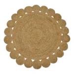 Χαλί Voni φυσικό γιούτα Φ100x1εκ