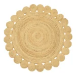 Χαλί Voni φυσικό γιούτα Φ120x1εκ