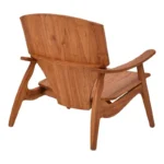 Πολυθρόνα Brazin φυσικό teak ξύλο 67x76x78.5εκ - Image 4