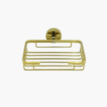 Σπογγοθήκη-Σαπουνοθήκη σε χρυσή απόχρωση