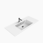 ΕΠΙΠΛΟ ΜΠΑΝΙΟΥ ZENOS 022 ΠΛΑΤΟΥΣ 100cm ΣΕ ΟΨΗ ΛΕΥΚΟΥ ΜΑΡΜΑΡΟΥ - Image 4