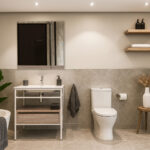 ΕΠΙΠΛΟ ΜΠΑΝΙΟΥ ZENOS 5194 ΠΛΑΤΟΥΣ 65 cm ΣΕ ΑΝΟΙΧΤΗ ΑΠΟΧΡΩΣΗ ΞΥΛΟΥ