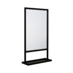 ΕΠΙΠΛΟ ΜΠΑΝΙΟΥ ZENOS PROGETTO ΠΛΑΤΟΥΣ 65 cm ΣΕ ΟΨΗ ΛΕΥΚΟΥ ΜΑΡΜΑΡΟΥ ΜΕ ΜΠΕΖ ΝΕΡΑ - Image 4