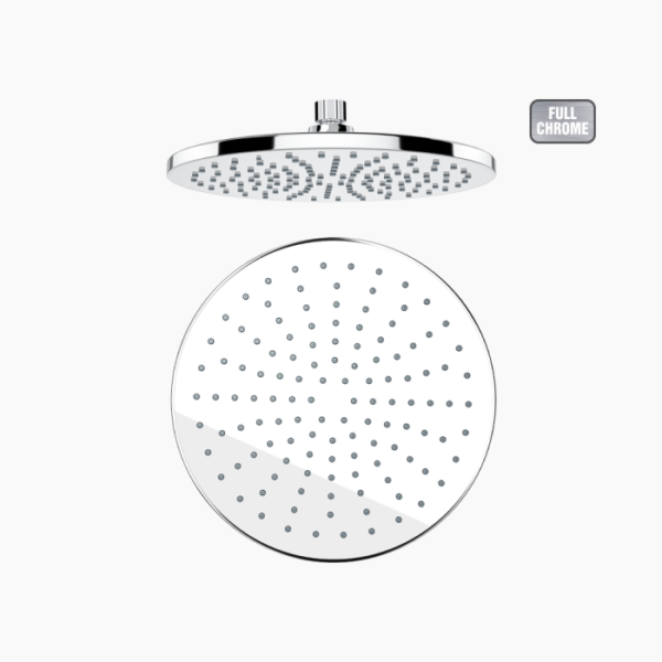 Κώδωνας Ντους Στρόγγυλη Φ 250 mm Icon ChromeFull DM-4725 Χρώμιο