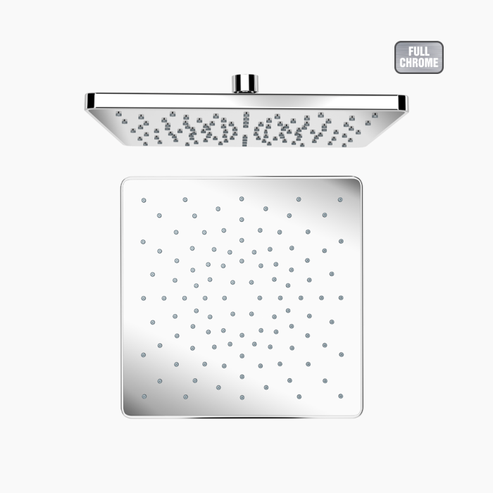 DM-4775-700x700 Κώδωνας Ντους Τετράγωνη 250x250 mm Pera ChromeFull DM-4775 Χρώμιο - Image 1