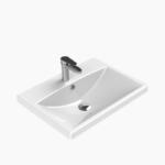 ΕΠΙΠΛΟ ΜΠΑΝΙΟΥ 7767 GOLD SENSA 60 cm ΣΕ ΟΨΗ ΜΑΥΡΟΥ ΜΑΡΜΑΡΟΥ - Image 5