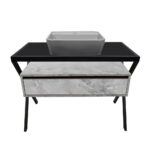 ΕΠΙΠΛΟ ΜΠΑΝΙΟΥ 7775 HARMONY 1049 BLACK 100 cm - Image 2