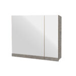 ΕΠΙΠΛΟ ΜΠΑΝΙΟΥ ZENOS K540 ΠΛΑΤΟΥΣ 65 cm ΣΕ ΟΨΗ ΣΚΟΥΡΟ ΤΣΙΜΕΝΤΟ - Image 4