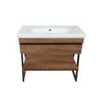 ΕΠΙΠΛΟ ΜΠΑΝΙΟΥ K545 OLTRE 100 cm ΣΕ ΑΠΟΧΡΩΣΗ ΚΑΡΥΔΙΑΣ ΜΕ ΡΑΦΙ - Image 2