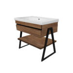 ΕΠΙΠΛΟ ΜΠΑΝΙΟΥ K545 OLTRE 100 cm ΣΕ ΑΠΟΧΡΩΣΗ ΚΑΡΥΔΙΑΣ ΜΕ ΡΑΦΙ - Image 4