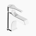 Μπαταρία Νιπτήρα Ορειχάλκινη Forte M 1502-CHR Χρώμιο