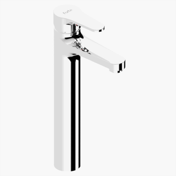 Μπαταρία Νιπτήρα Πάγκου Ορειχάλκινη Forte M 2422-CHR Χρώμιο