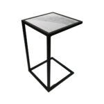 ΒΟΗΘΗΤΙΚΟ ΤΡΑΠΕΖΑΚΙ ELEGANZA2-PROGETTO ΣΕ ΟΨΗ ΛΕΥΚΟ ΜΑΡΜΑΡΟ ΜΕ ΜΠΕΖ ΝΕΡΑ - Image 2