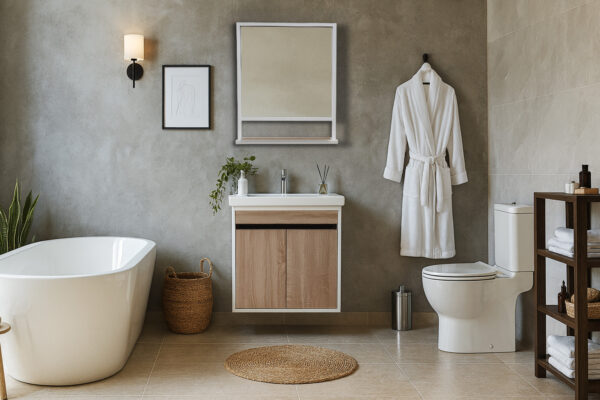 ΕΠΙΠΛΟ ΜΠΑΝΙΟΥ K5194 SENSA 60 cm ΣΕ ΑΝΟΙΧΤΗ ΑΠΟΧΡΩΣΗ ΞΥΛΟΥ