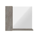 ΕΠΙΠΛΟ ΜΠΑΝΙΟΥ ZENOS K540 ΠΛΑΤΟΥΣ 100 cm ΣΕ ΟΨΗ ΣΚΟΥΡΟ ΤΣΙΜΕΝΤΟ - Image 4