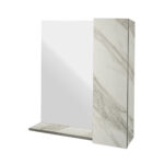 ΕΠΙΠΛΟ ΜΠΑΝΙΟΥ ZENOS PROGETTO ΠΛΑΤΟΥΣ 85cm ΜΕ ΕΦΕ ΛΕΥΚΟΥ ΜΑΡΜΑΡΟΥ ΜΕ ΜΠΕΖ ΝΕΡΑ - Image 4