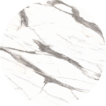 Επιφάνεια τραπεζιού με μεταλλικό στεφάνι 5145 HPL GOLD Φ80 cm - Image 3