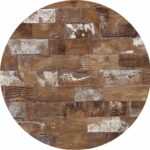 Επιφάνεια τραπεζιού με μεταλλικό στεφάνι 3171 HPL Φ80 cm - Image 3