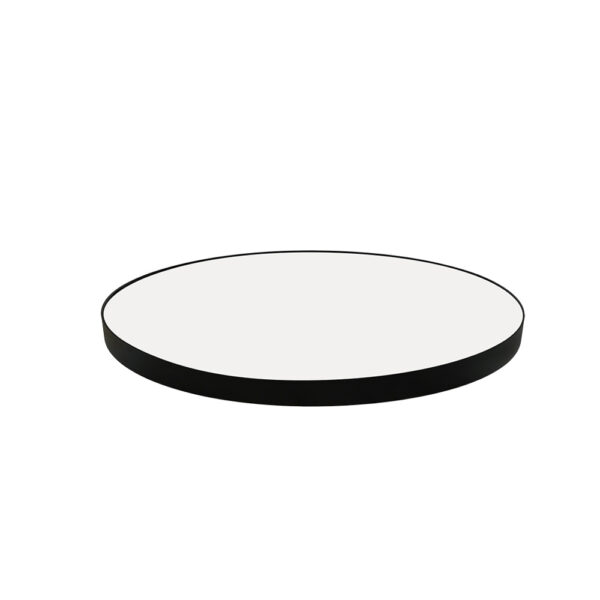 Επιφάνεια τραπεζιού με μεταλλικό στεφάνι 1050 HPL Φ50 cm